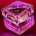Three-dimensional cube featuring the word Creativity on each visible side