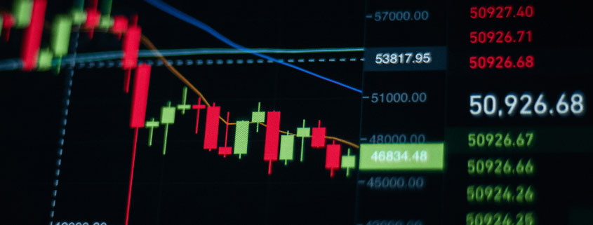 Cryptocurrency-Price-Chart-With-Financial-Market-Data-and-Trading-Metrics Digital cryptocurrency trading chart displaying market price movements and a value of $50,926.68 alongside financial performance indicators