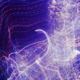 Purple-toned anatomical illustration depicting the human nervous system and its network of internal nerves
