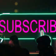 Sign displaying the word Subscribe, representing subscription services and recurring membership plans