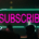 Sign displaying the word Subscribe, representing subscription services and recurring membership plans
